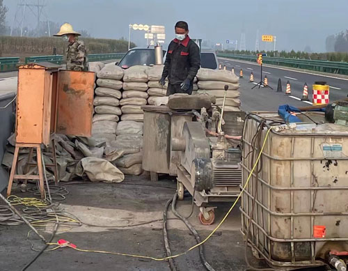 礼纪镇高速公路高压注浆